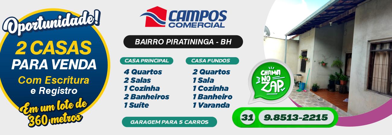 Duas casas para venda